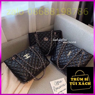 Túi xách công sở trần trám vừa a4