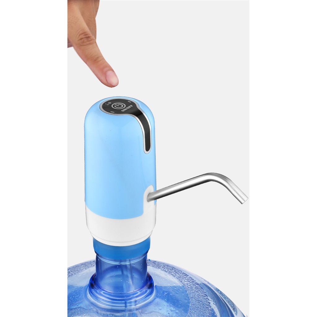 Vòi bơm nước điện tử tự động có sạc USB /Máy hút nước thông minh có đèn led, pin sạc