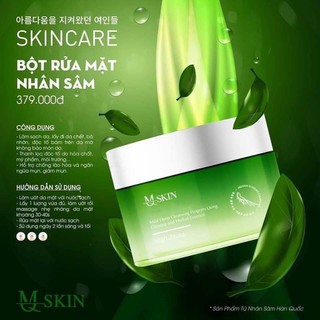 BỘT RỬA MẶT NHÂN SÂM MQSKIN