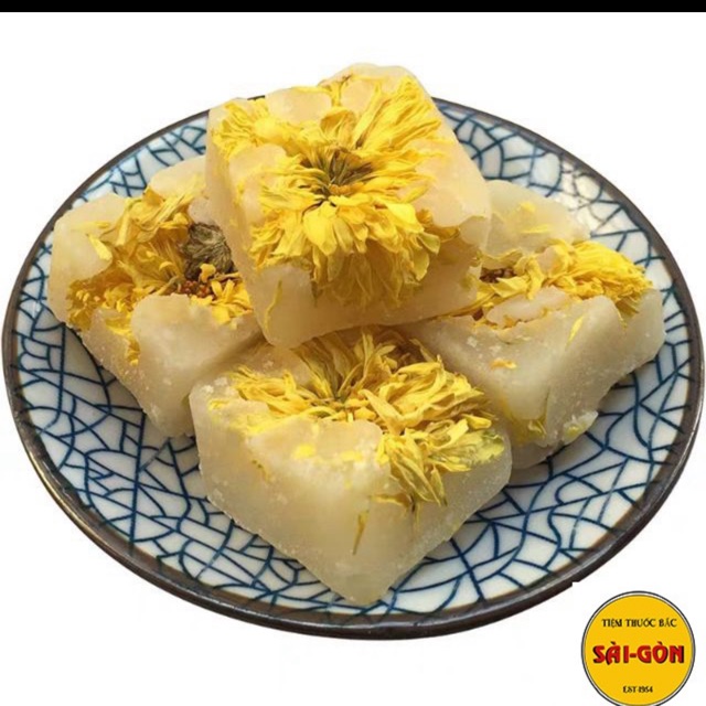 [SẴN DATE XA] trà hoa cúc đường phèn mật ong 1 viên