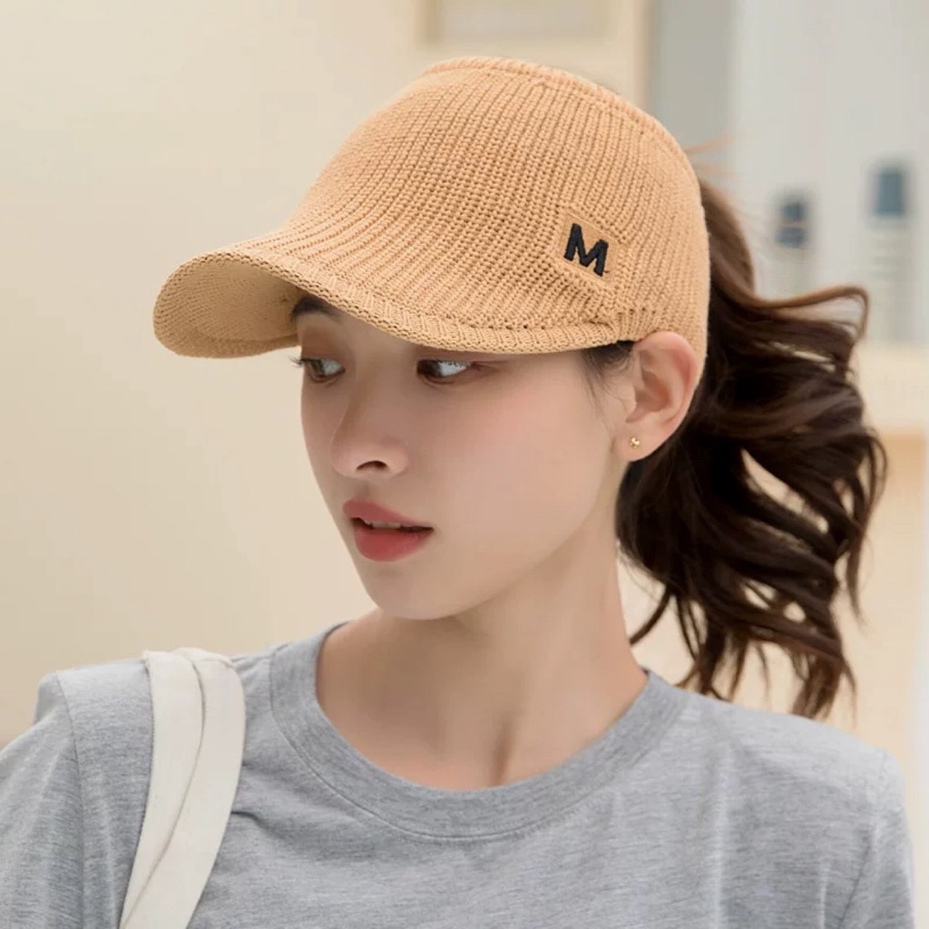 Mũ Lưỡi Trai Nữ Hở Chóp Phong Cách Hàn Quốc Thời Trang 2022 (M20)
