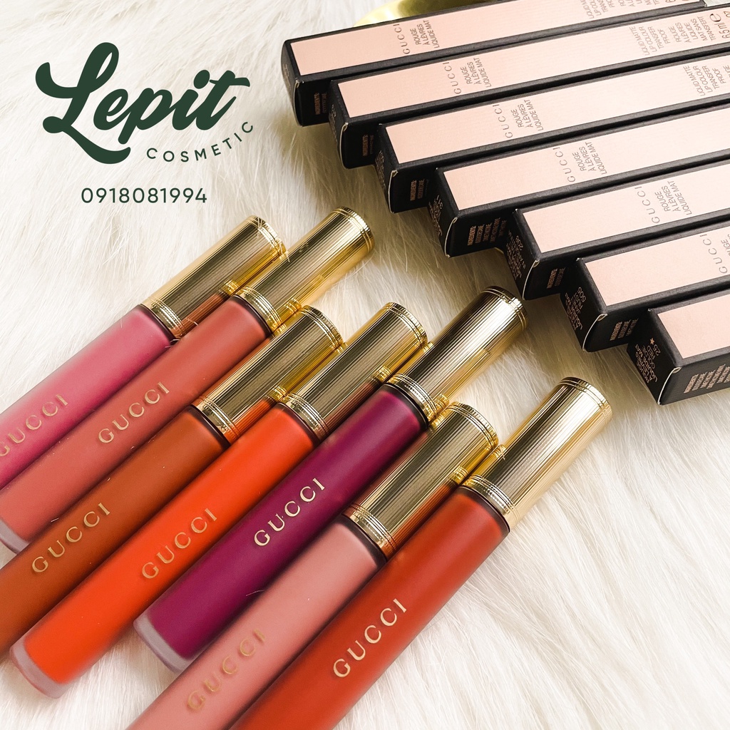[Mẫu mới 2022] Son kem Gucci Liquid Matte