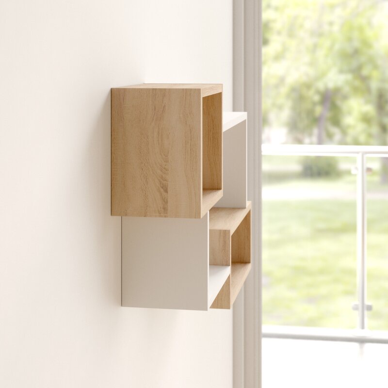 Kệ Gỗ Trang Trí Treo Tường Đơn Giản Mà Đẹp SIB Decor, Để Sách, Khung Ảnh, Vật Dụng Trang Trí Cho Phòng Khách, Phòng Ngủ,