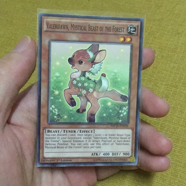 Thẻ bài Yugioh Valerifawn, Mystical Beast Of The Forest (N)