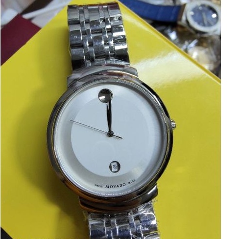 đồng hồ Movado nam dây inox