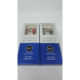 [Full Set 3 đầu sạc] Cáp sạc từ nam châm 3 đầu Android và iPhone 360 độ Dây Dù Siêu Bền