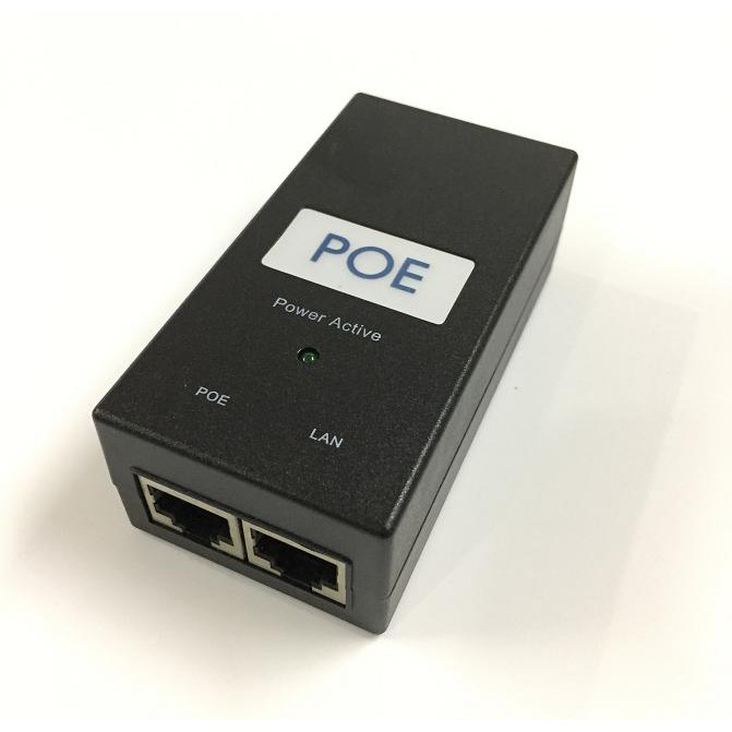 Nguồn PoE 12V 2A cấp nguồn cho camera quan sát thông qua cáp mạng, bộ nguồn cho camera xài cáp mạng