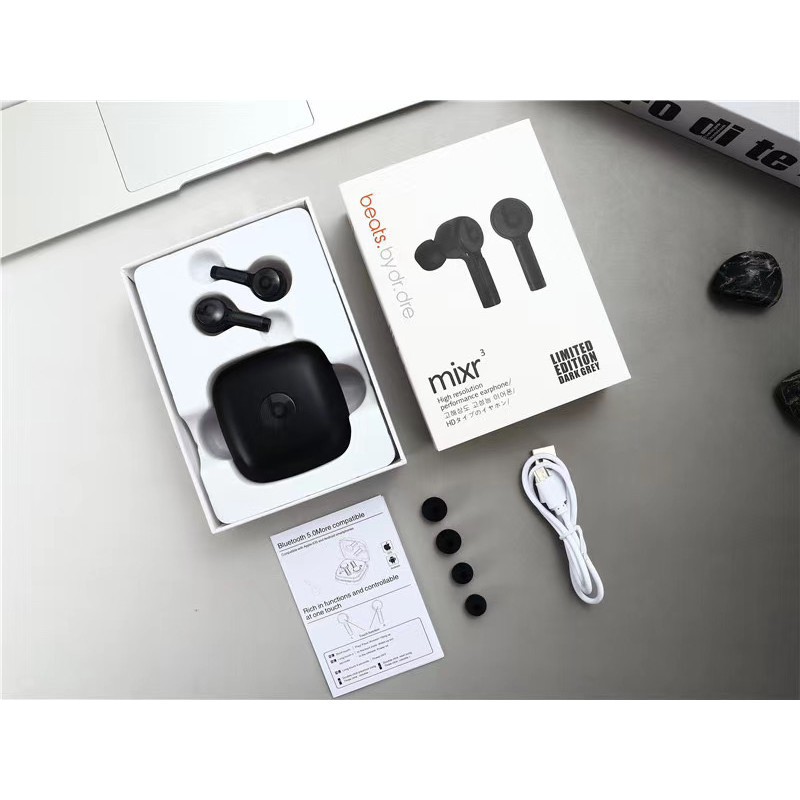 Tai Nghe Nhét Tai Bluetooth Không Dây 4d Beats Q7 Mixr Tws