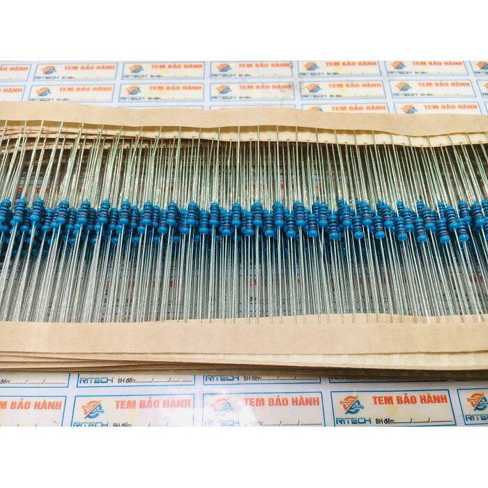 Combo 5 túi (100 con) điện trở 10K 1/4W 5 vạch mầu sai số 5%