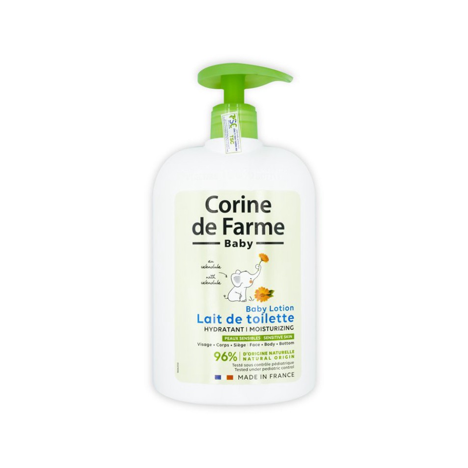 [CHÍNH HÃNG] Corine De Farme sữa dưỡng da cho bé Baby Lotion 500ml
