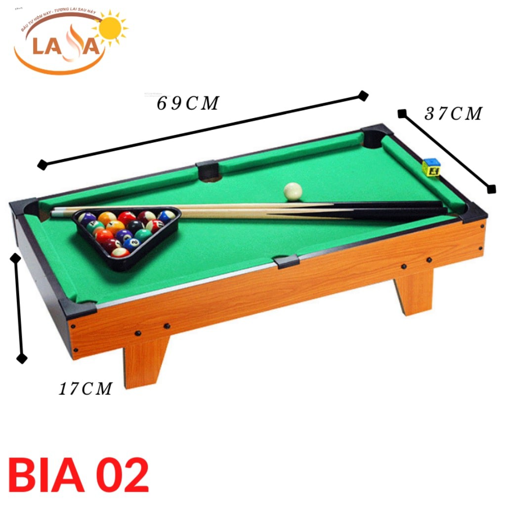 BÀN BIA MINI 02 KÍCH THƯỚC PHÙ HỢP CHO BÉ CHƠI THOẢI MÁI - SÁNG TẠO