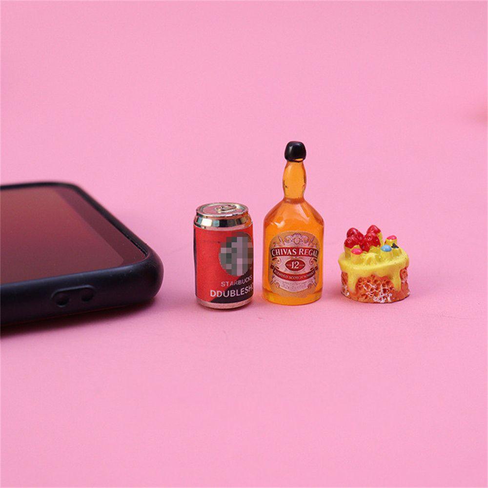 Set 10 Ly Nước Uống Mini Bằng Nhựa Resin Cho Nhà Búp Bê