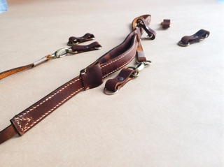 Dây đeo máy ảnh da bò HANDMADE
