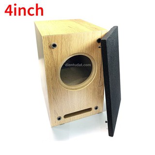 Thùng Loa Mê Cung Toàn Dải 4inch - Kèm Lưới