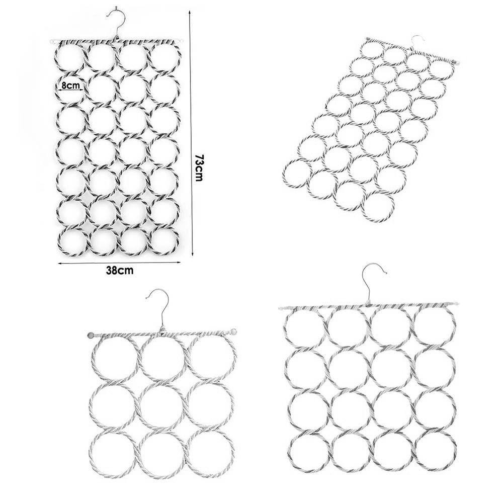 Móc Treo Cà Vạt Hình Tròn Có Thể Gấp Gọn Tiện Dụng