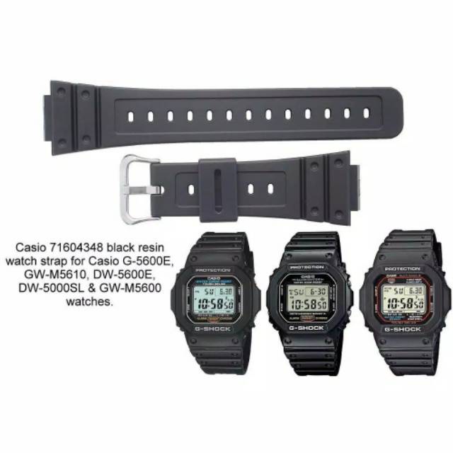 Dây Đeo Cho Đồng Hồ Casio G-5600 Dw-5600 Dw-5000 G-5700 Gw-m5600