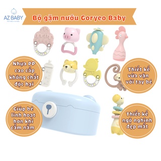 Sét đồ chơi xúc xắc gặm nướu con vật goryeo baby 9 món az baby store dc001 - ảnh sản phẩm 9