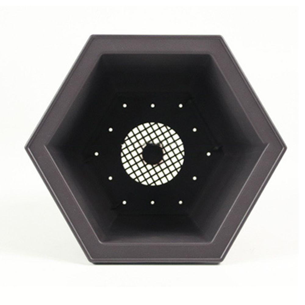 Chậu Hoa Lục Giác Có Bộ Lọc Nước Dùng Trang Trí Văn Phòng