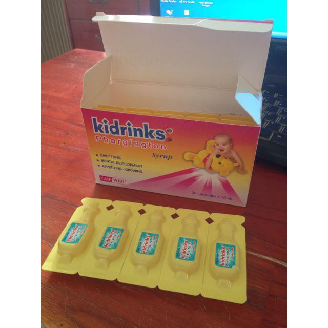 Kidrinks ống cho em