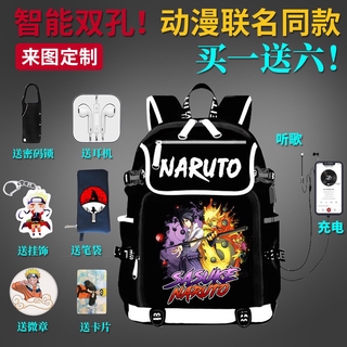 Ba Lô Đi Học Họa Tiết Anime Naruto Độc Đáo