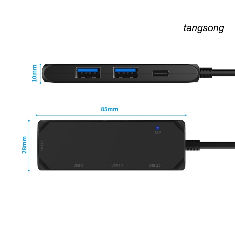 Bộ Chia Cổng Usb 2.0 Cho Macbook / Pc / Laptop