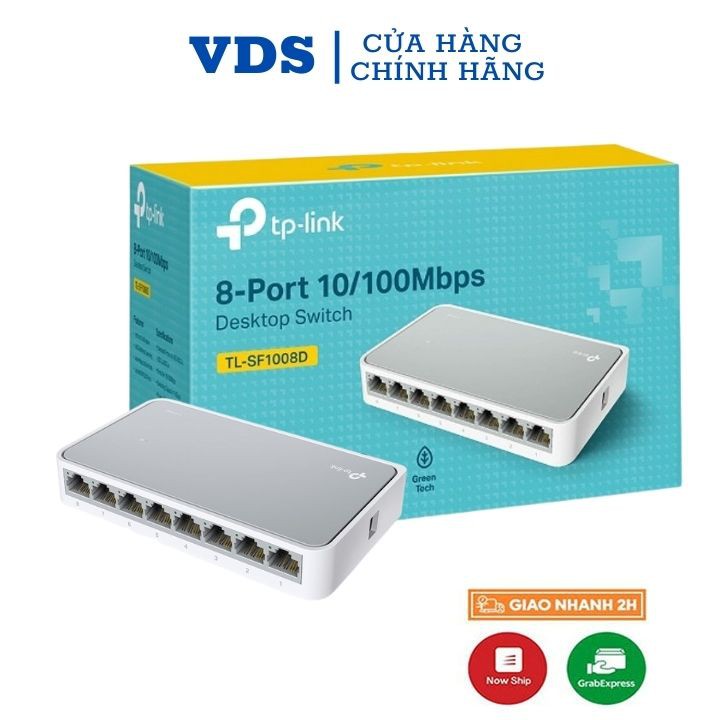 Bộ chia tín hiệu 8 cổng TP-Link 8 port switch 10/100 Mbps TL-SF1008D,bộ chia mạng switch bh 24 tháng,vds shop