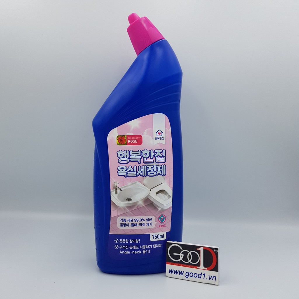 Gel tẩy toilet happy home 750ml