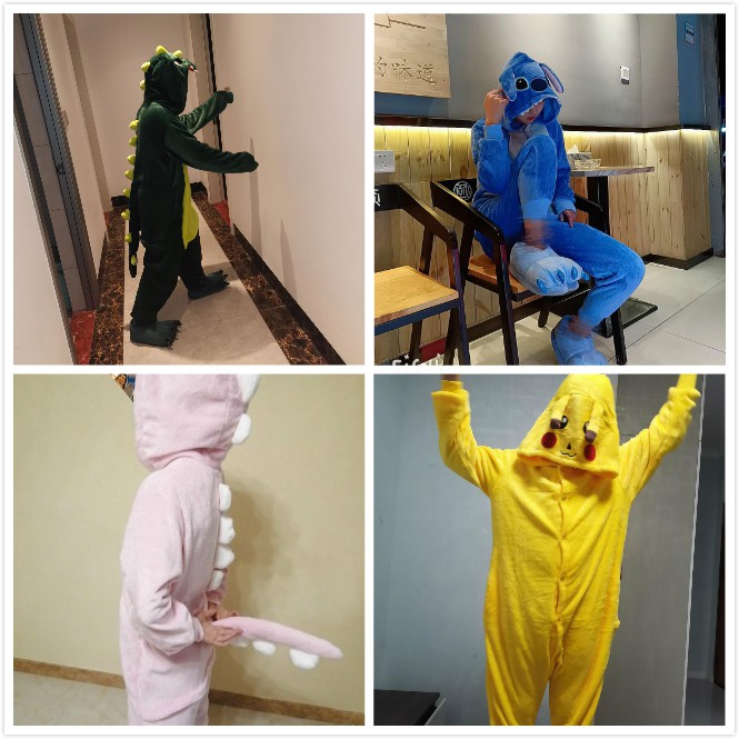 Đồ Ngủ Liền Thân Hình Động Vật Cho Người Lớn