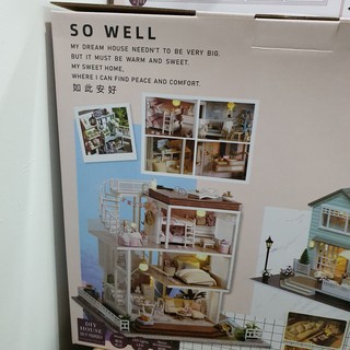 Mô hình nhà gỗ DIY - So well