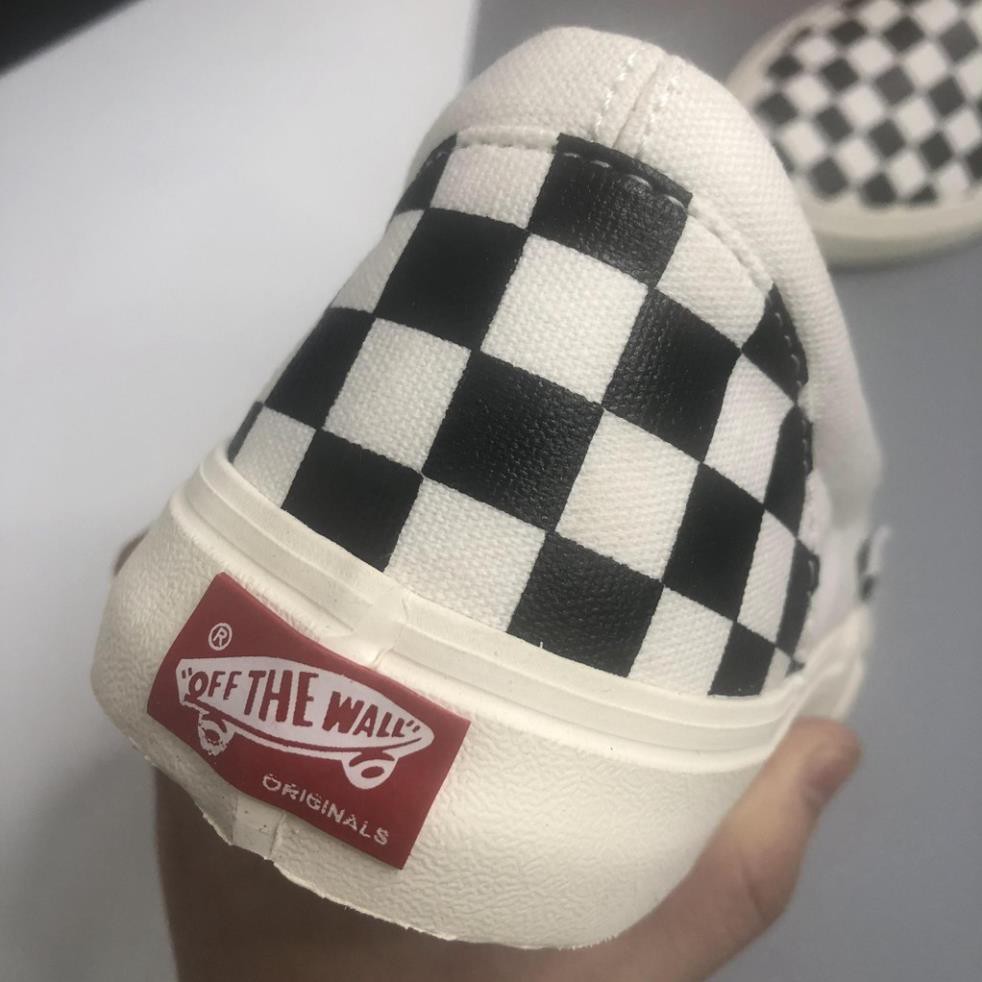 Giày Thể Thao Vans Slip On Checkerboard Cao Cấp Đi Học Đi Chơi Full Size Nam Nữ (36-43)