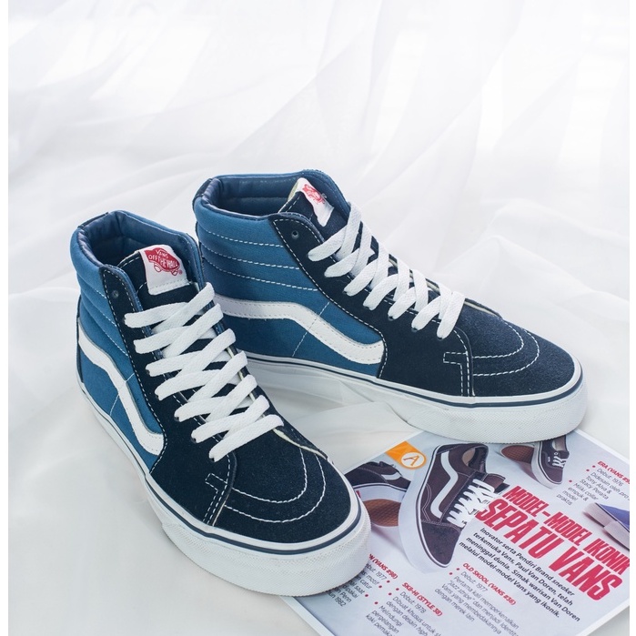 Giày Sneaker Nam, Giày Vans [Real] SK8 màu xanh Navy cho nam nữ