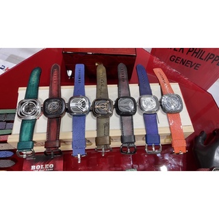 dây đồng hồ sevenfriday da bò Ý
