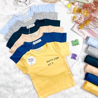 Bộ ngắn tay quần dài alibaba thun lạnh minky mom cho bé