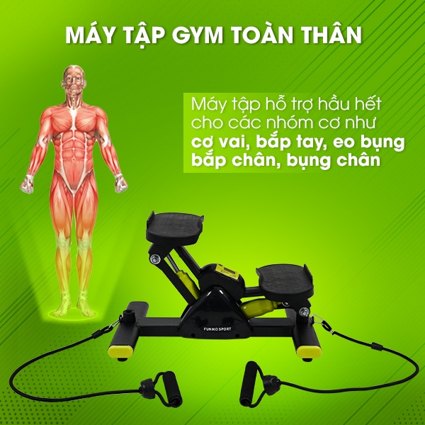 Máy tập gym đa năng FUNIKO Z8,bảo hành 5 năm nâng cao sức khỏe