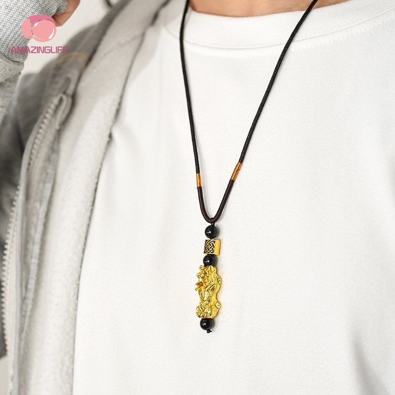 Vòng Tay Chuỗi Hạt Đá Obsidian Đen Co Giãn 10 / 12 / 14mm Có Thể Điều Chỉnh Kích Thước Dành Cho Nam Và Nữ