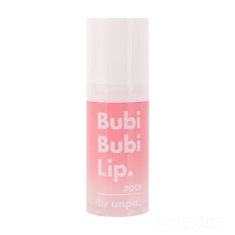 Gel sủi bọt tẩy tế bào chết môi Unpa Bubi Bubi Lip (auth)