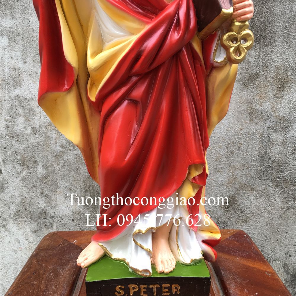 Tượng Thánh Phêrô  45cm Composite