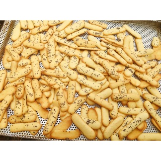 Bánh Cookie lưỡi mèo hạt chia