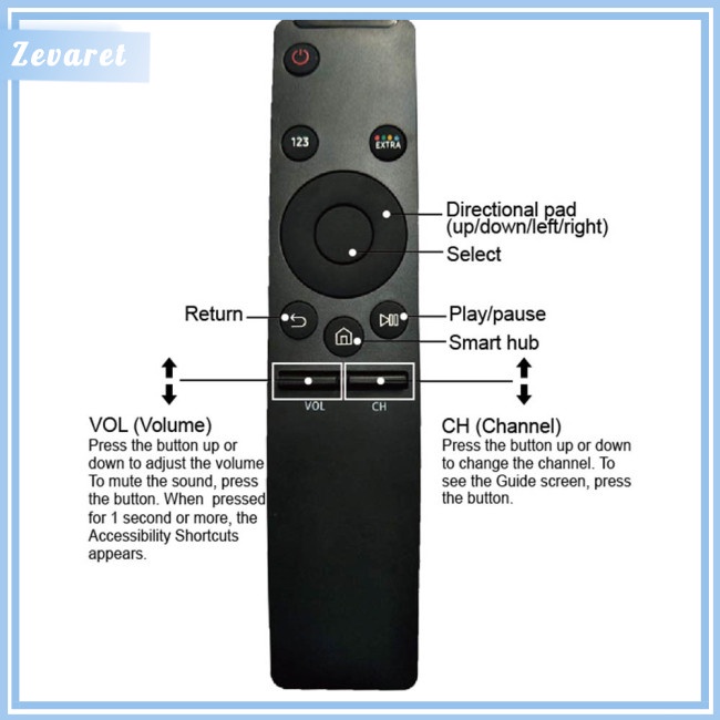 Điều Khiển Từ Xa Thay Thế Cho TV Thông Minh Samsung BN59-01259E TM1640 BN59-01259B BN59-01260A BN59-01265A