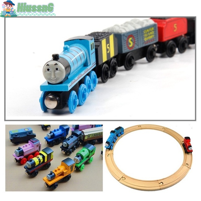 Mô Hình Xe Lửa Thomas And Friends Bằng Hợp Kim Gỗ Có Nam Châm