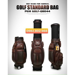 Túi gậy golf fullset nắp cứng đa năng - pgm standard golf bag
