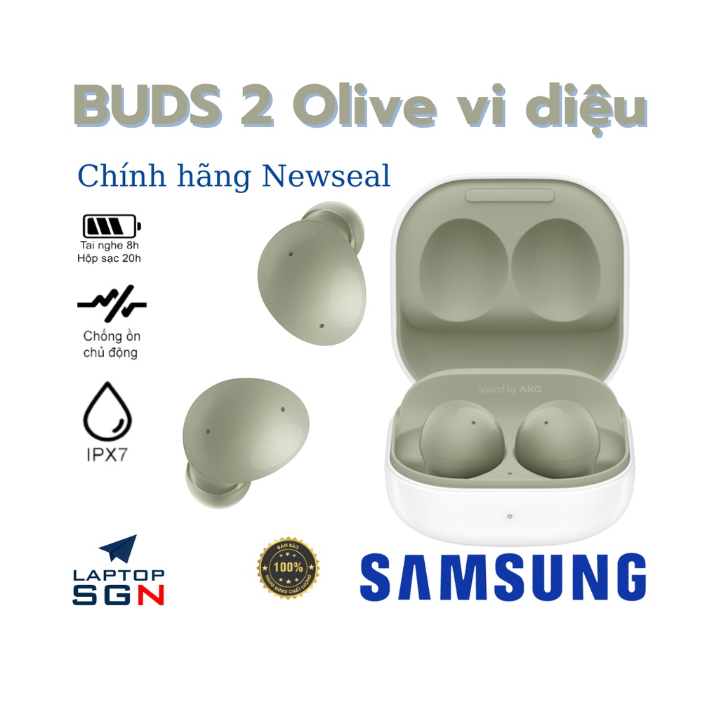 Tai Nghe Bluetooth True Wireless Samsung Galaxy Buds 2 R177N - Newseal - Bảo hành chính hãng