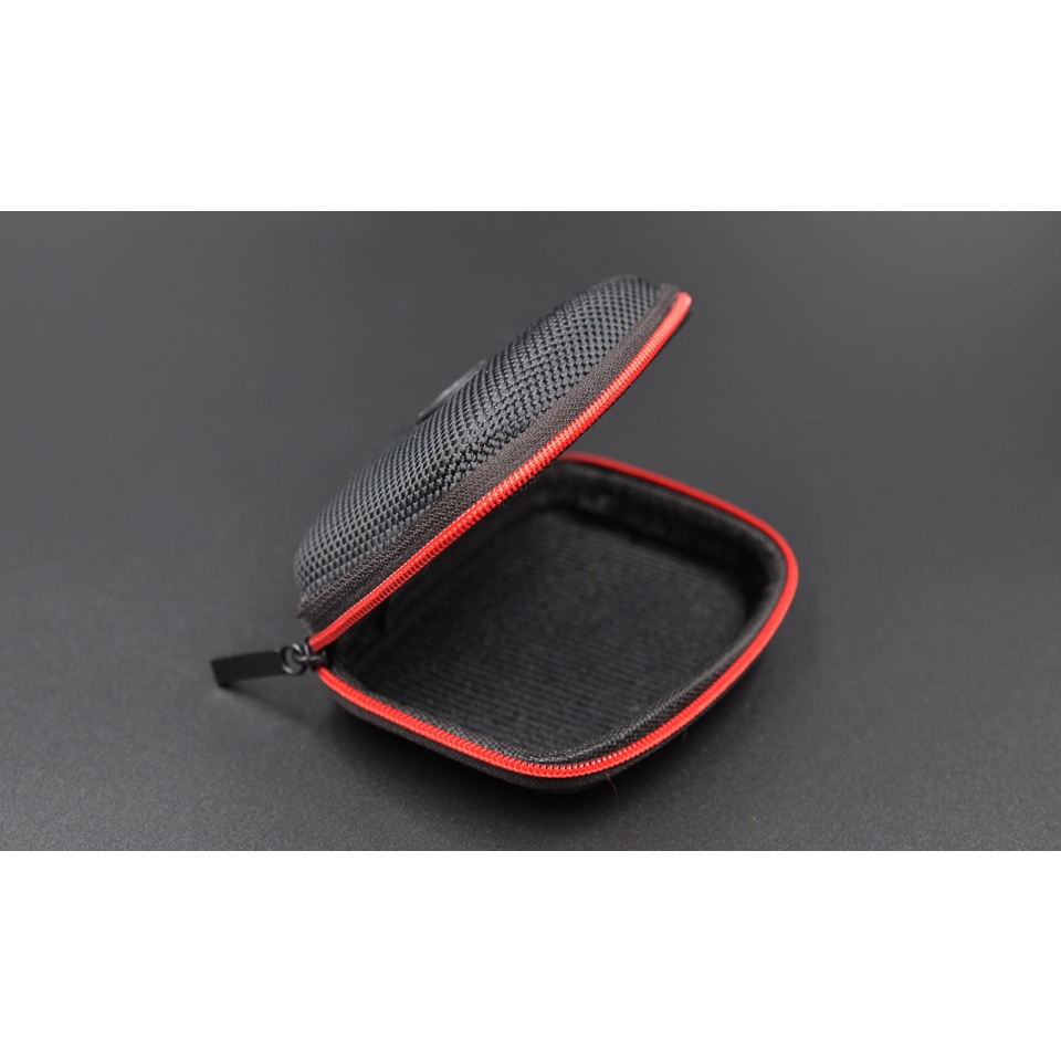 Kz Hộp Đựng Tai Nghe bluetooth Cầm Tay Hình Vuông Bằng eva Có Dây Kéo logo zst v80 es4