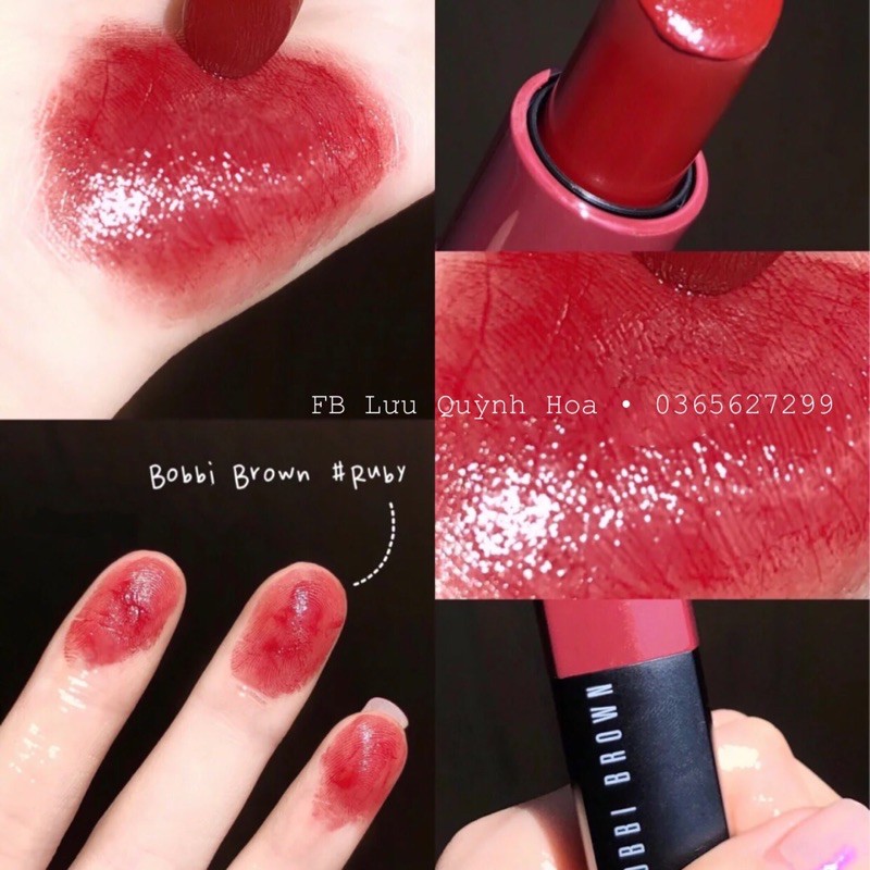 Son Bobbi Brown Crushed Lip Color màu Ruby minisize