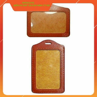 [HCM] Bao Đựng Thẻ Bằng Da Ngang - Dọc