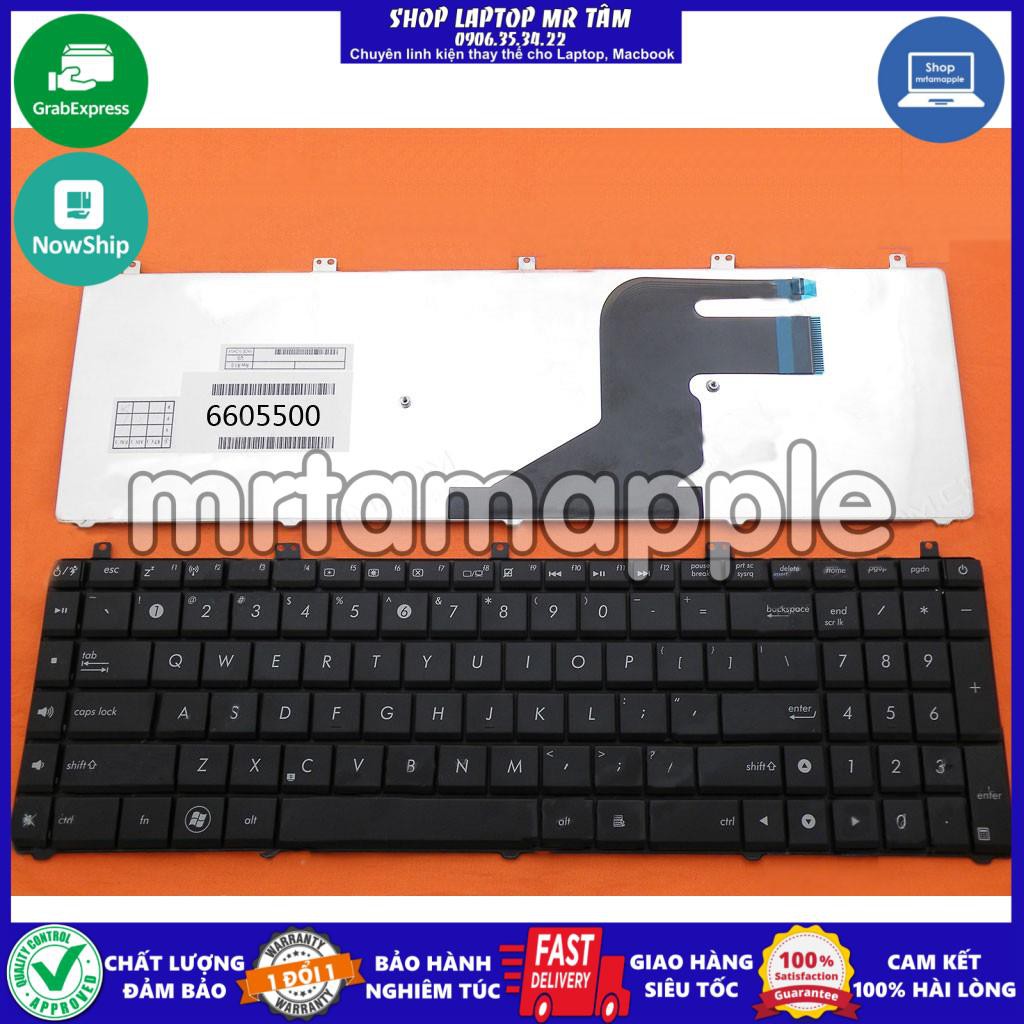 (KEYBOARD) BÀN PHÍM LAPTOP ASUS N55S dùng cho N55 N55S N55X N57 N75 N75S N75SL