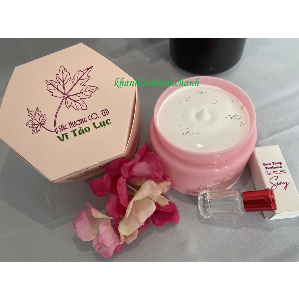 Kem dưỡng body sắc hương vi tảo lục 150g tặng kèm nước hoa