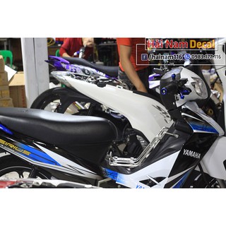 Tem Trùm Sirius Trắng Đen Xanh