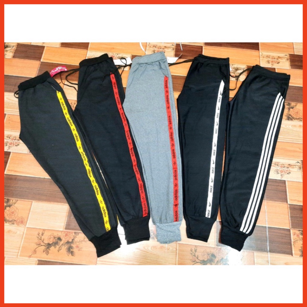 Quần Jogger Nam Nữ Chạy Viền 1 Sọc Thời Trang  loại 1