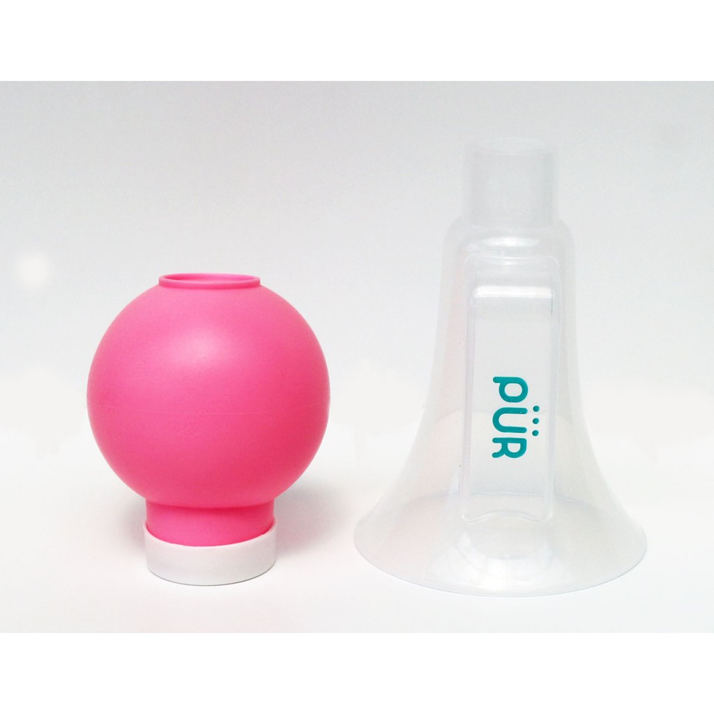 Dụng cụ hút sữa bằng tay PUR (6205), lực hút mạnh, giúp mẹ hút hết lượng sữa dư thừa sau mỗi lần bé bú, không chứa BPA